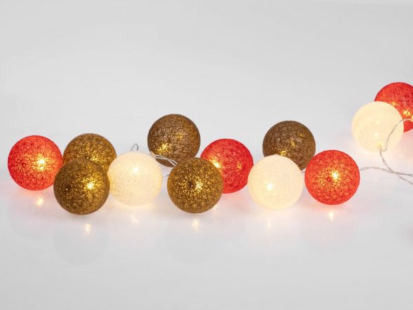 Гирлянда Filamenta, красная 