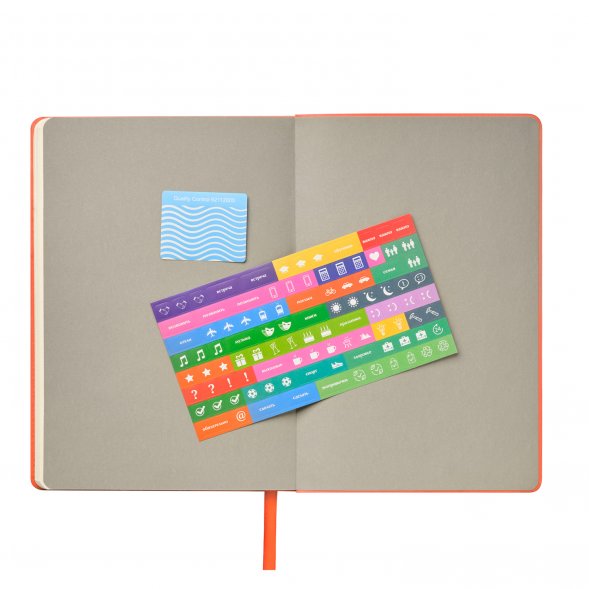 Ежедневник Teolo недатированный, коралловый 