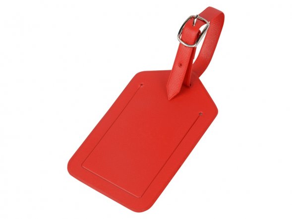 Багажная бирка Weekend из ПВХ, красный 