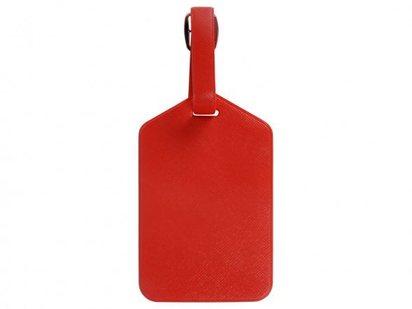 Багажная бирка Weekend из ПВХ, красный 