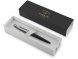 Шариковая ручка Parker Jotter Essential, Satin Black CT, стержень: M, цвет чернил : blue или black 