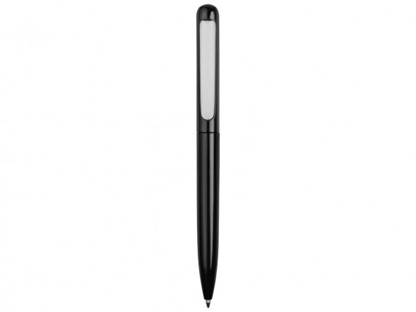 Ручка металлическая шариковая Skate, черный/серебристый 