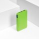 Внешний аккумулятор с подсветкой Ancor 5000 mAh, салатовый 