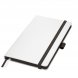 Ежедневник Arctic недатированный, белый/черный 