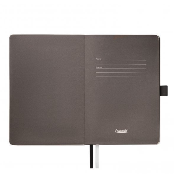 Ежедневник Arctic недатированный, белый/черный 