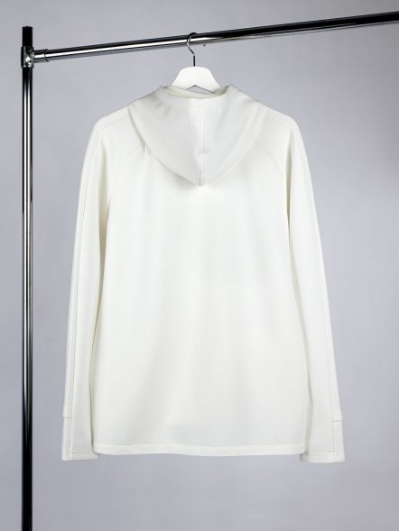 Куртка с капюшоном унисекс Begi, молочно-белая 