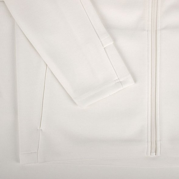 Куртка с капюшоном унисекс Begi, молочно-белая 