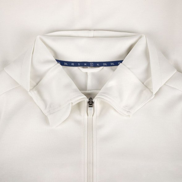 Куртка с капюшоном унисекс Begi, молочно-белая 