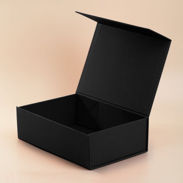 Коробка складная Portada, L, черная 