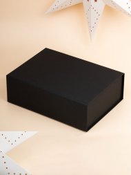 Коробка складная Portada, L, черная