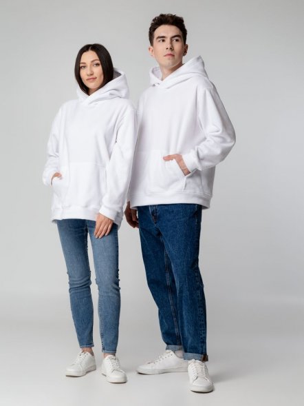 Худи флисовое унисекс Manakin, фуксия 