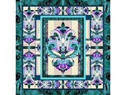 Платок Каменный Цветок