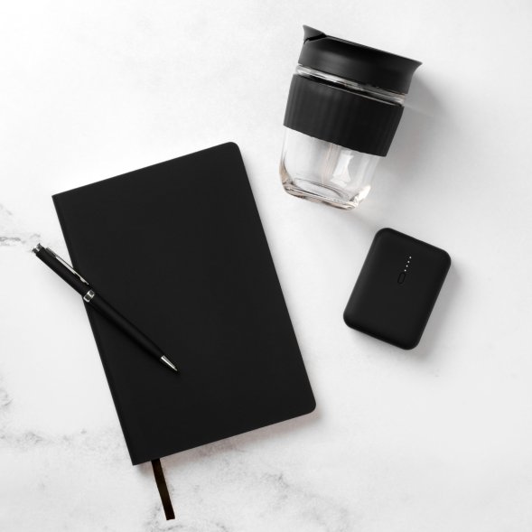Ежедневник Spark недатированный, черный (без упаковки, без стикера) 