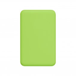 Внешний аккумулятор Largo PD 5000mAh с функцией беспроводной зарядки 15W, салатовый