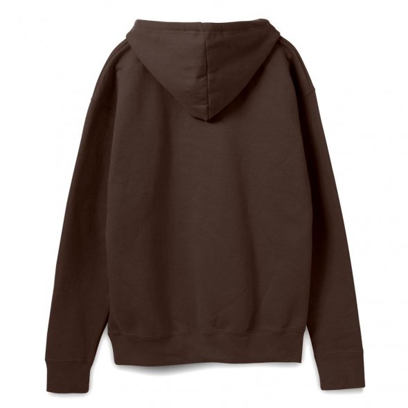 Толстовка с капюшоном Slam 320, темно-коричневая (шоколад) 