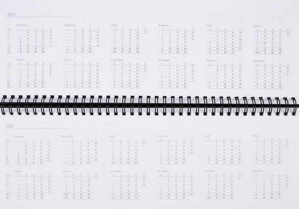 Планинг Grade, недатированный, синий 