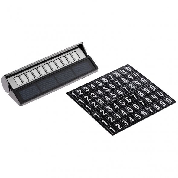 Парковочная визитка Litera Solar, черная 