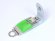 USB-флешка на 16 Гб в виде брелка, зеленый 