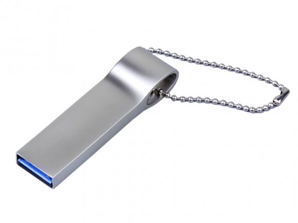 USB 2.0-флешка на 512 Мбайт с мини чипом, компактный дизайн, боковое отверстие для цепочки 