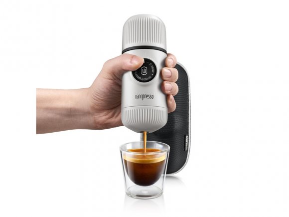 Ручная мини-кофемашина (WACACO Nanopresso) WCCCHWH (Ручная мини-кофемашина цв. Chill White) 