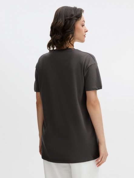 Футболка унисекс Regent 150, темно-серая 