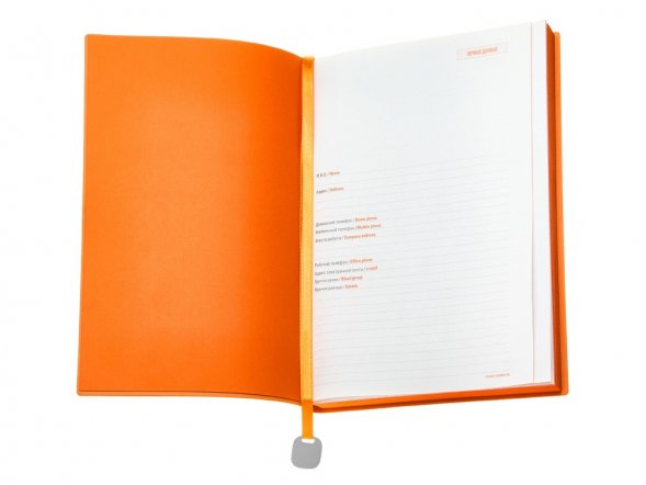 Ежедневник А5 недатированный Mercury, салатовый 