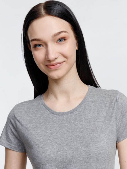 Футболка женская Pioneer Women, серый меланж 