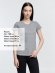 Футболка женская Pioneer Women, серый меланж 