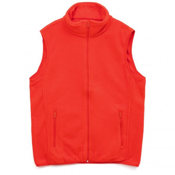 Жилет флисовый унисекс Nesse, красный 
