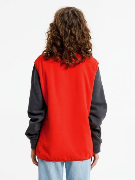 Жилет флисовый унисекс Nesse, красный 