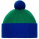 Шапка Snappy, зеленая с синим 