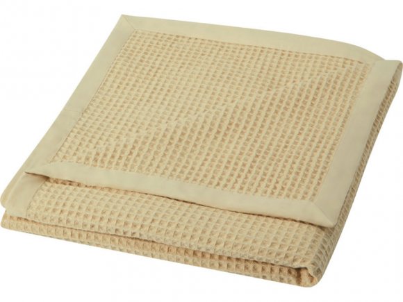 Вафельное одеяло Abele 150 x 140 см из хлопка, бежевый 