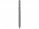 Ручка пластиковая шариковая Clip, софт-тач, серый 