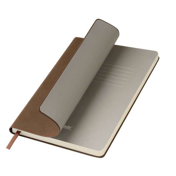 Ежедневник Teolo недатированный, коричневый 