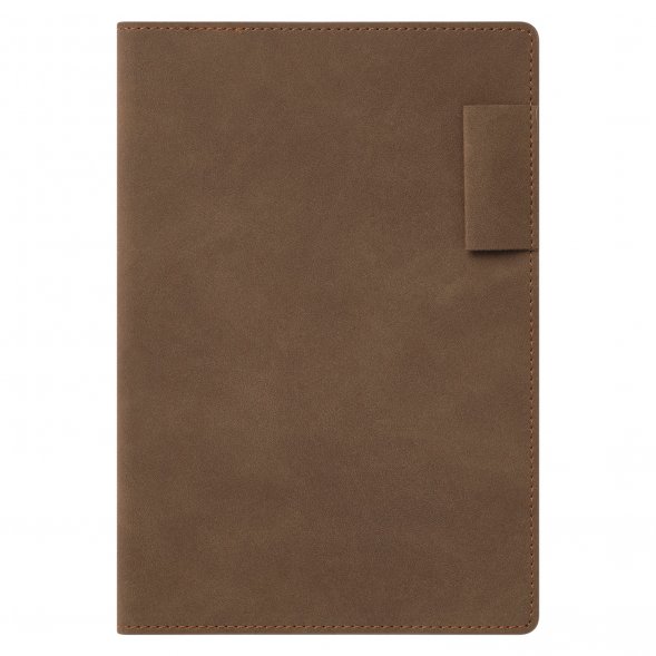 Ежедневник Teolo недатированный, коричневый 