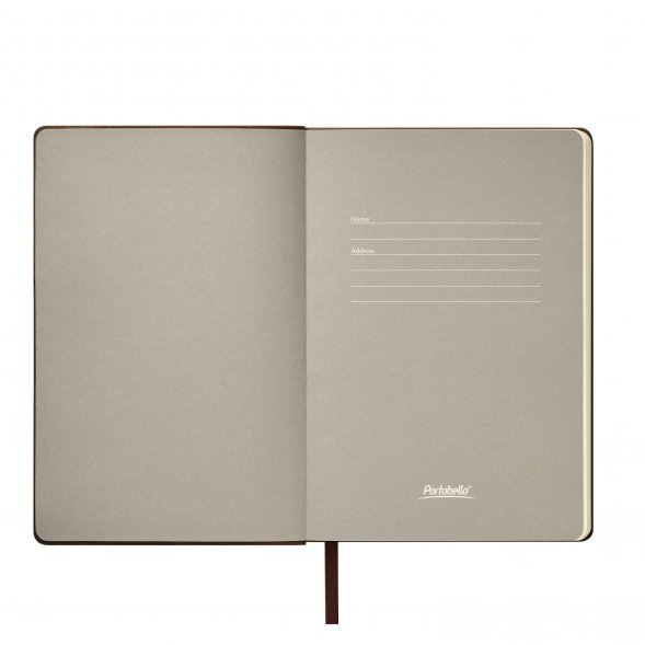 Ежедневник Teolo недатированный, коричневый 