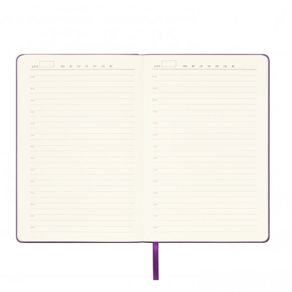 Ежедневник Spark недатированный, фиолетовый (без упаковки, без стикера) 
