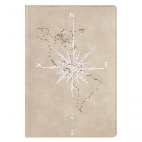 Ежедневник Verona недатированный, бежевый 