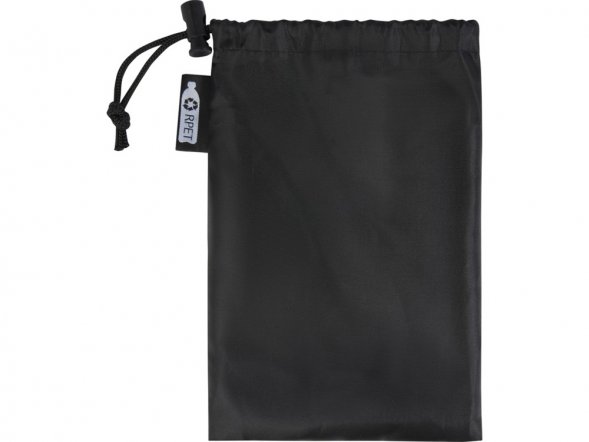 Austin, скакалка с мягкими ручками в чехле из переработанного PET-материала, зеленое яблоко 