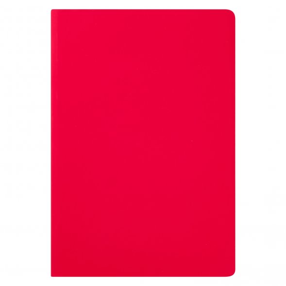 Ежедневник Spark недатированный, красный (с упаковкой, со стикерами) 
