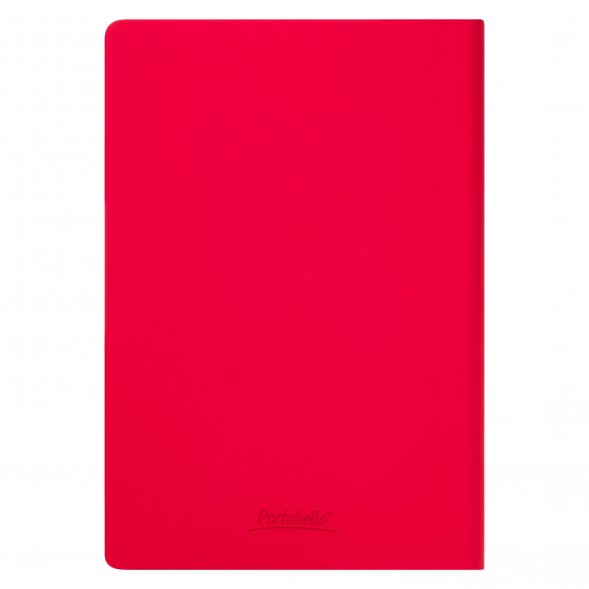 Ежедневник Spark недатированный, красный (с упаковкой, со стикерами) 