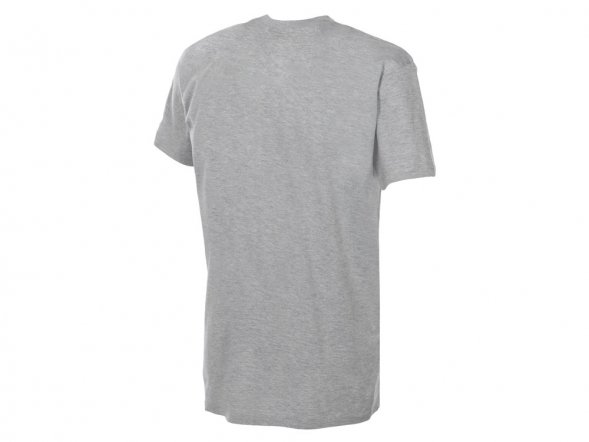 Футболка Heavy Super Club мужская с V-образным вырезом, серый меланж 