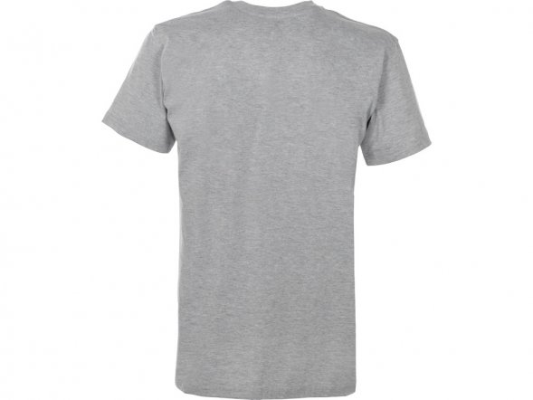 Футболка Heavy Super Club мужская с V-образным вырезом, серый меланж 