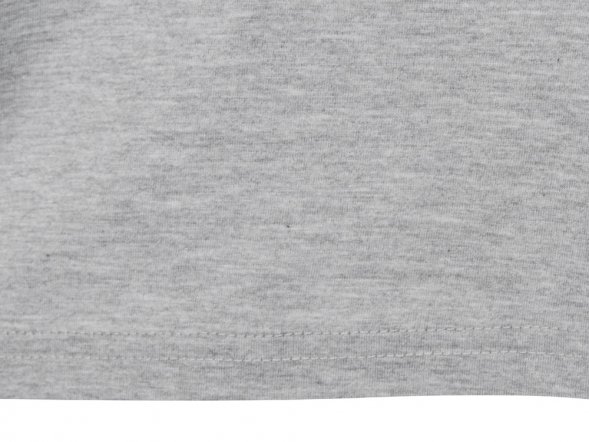 Футболка Heavy Super Club мужская с V-образным вырезом, серый меланж 