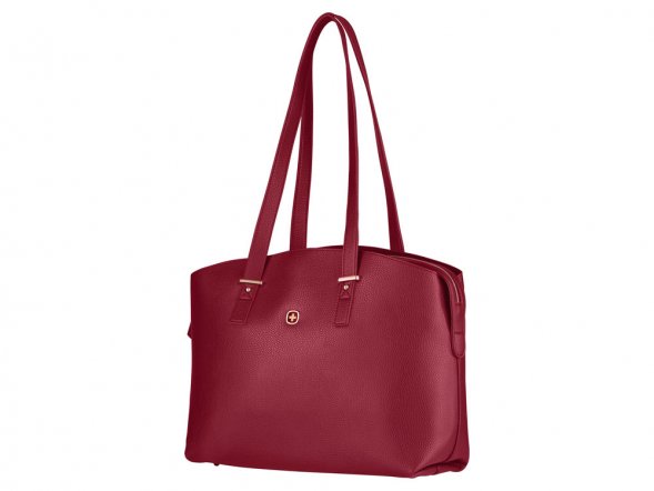Сумка женская WENGER RosaElli с карманом для ноутбука 14, красная, полиэстер, 37 x29x19 см 