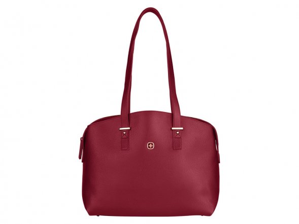 Сумка женская WENGER RosaElli с карманом для ноутбука 14, красная, полиэстер, 37 x29x19 см 