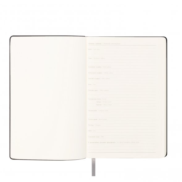 Ежедневник Alpha City недатированный, серый (без упаковки, без стикера) 