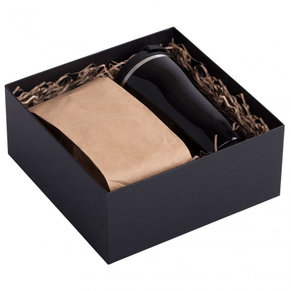 Набор Grain: термостакан и кофе, крафт 