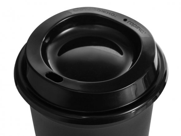 Стакан-тамблер SipGo, 400мл, черный 