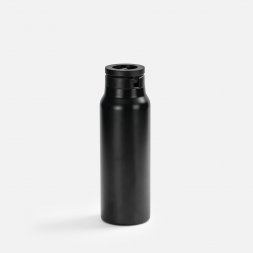 Термобутылка Magnus с магнитным держателем для телефона, черная